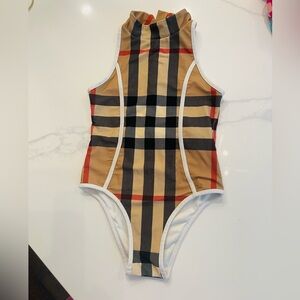 Girls Burberry Swimsuit